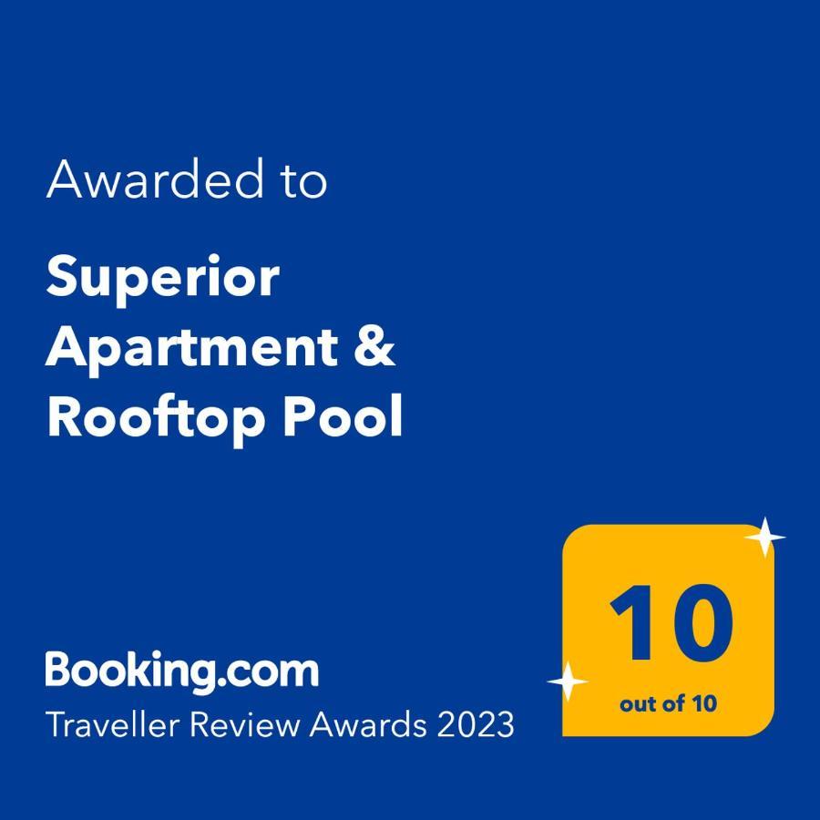 Superior Apartment & Rooftop Pool Вена Экстерьер фото